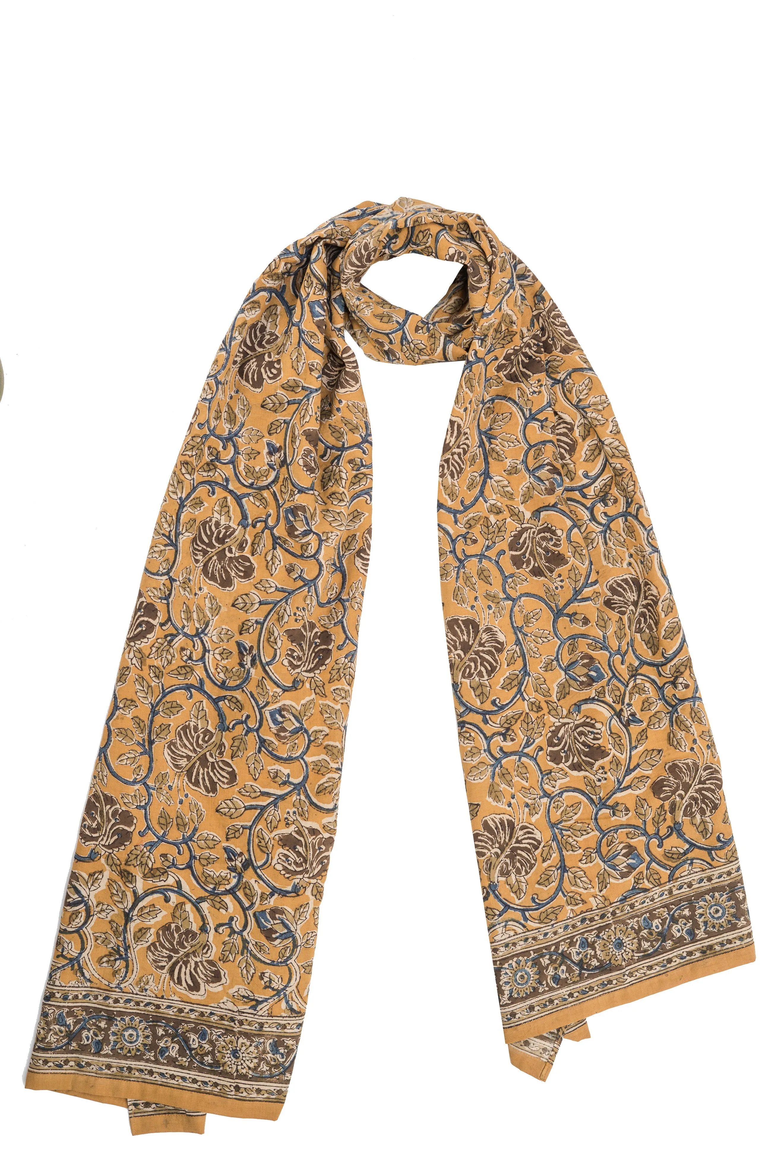 600-063 Women's Scarf - Hand Block Printed