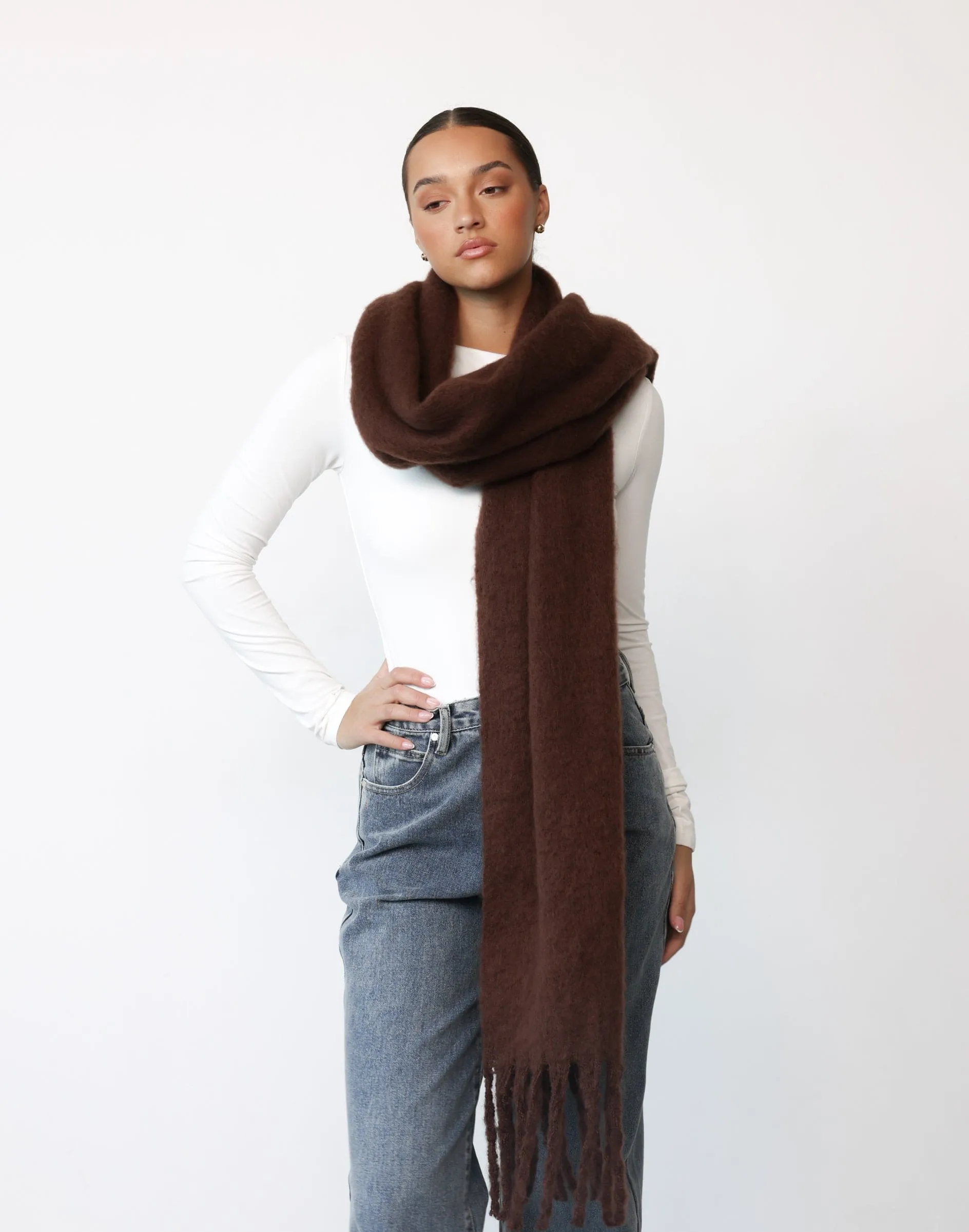 Addyson Scarf (Chocolate)