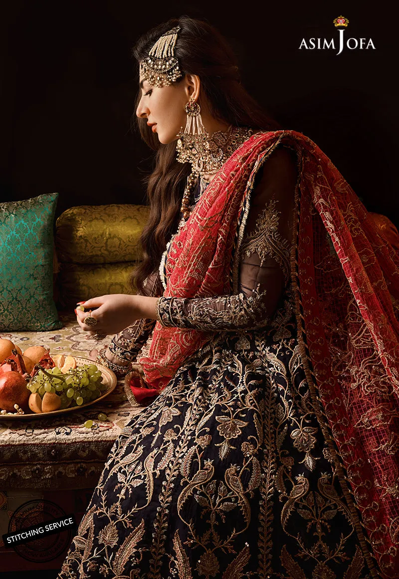 Asim Jofa Baad-E-Naubahar Luxury Wedding Formal Collection – AJBN-02