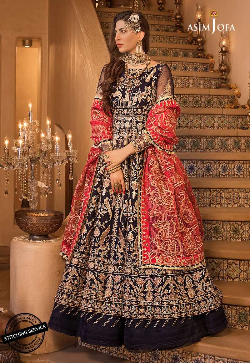 Asim Jofa Baad-E-Naubahar Luxury Wedding Formal Collection – AJBN-02