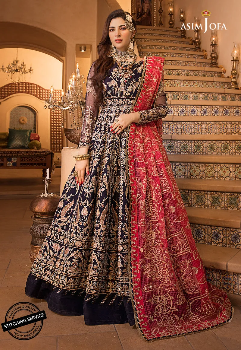 Asim Jofa Baad-E-Naubahar Luxury Wedding Formal Collection – AJBN-02