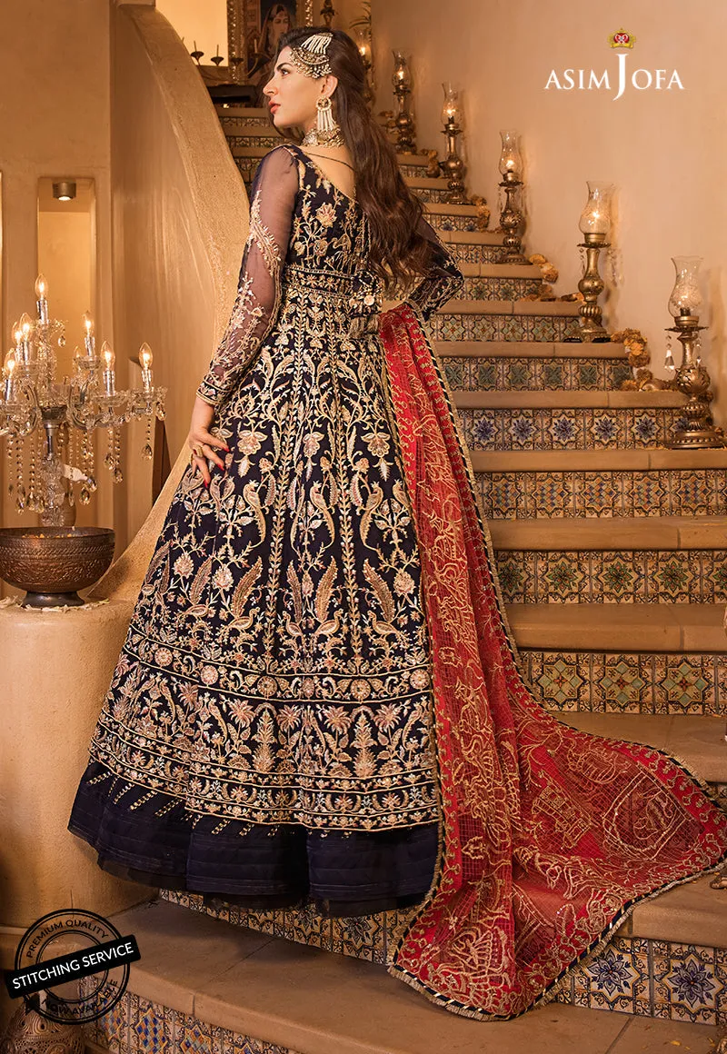 Asim Jofa Baad-E-Naubahar Luxury Wedding Formal Collection – AJBN-02