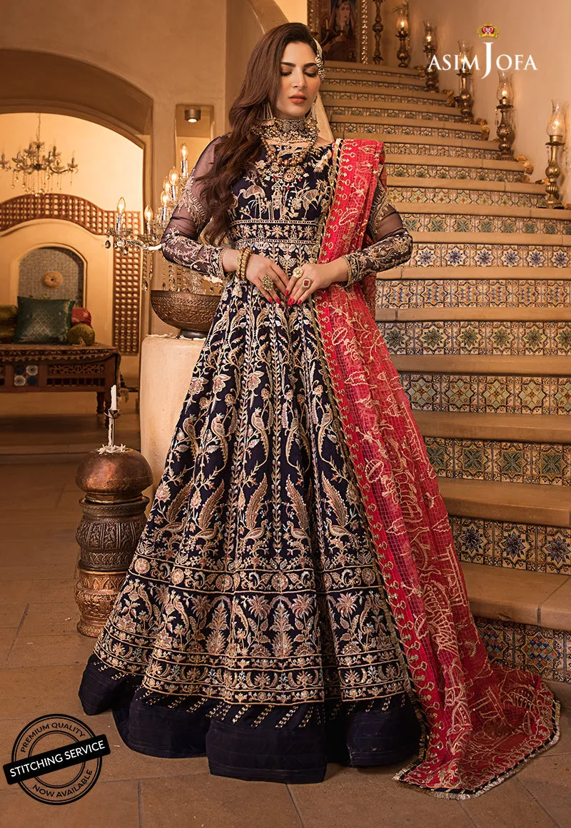 Asim Jofa Baad-E-Naubahar Luxury Wedding Formal Collection – AJBN-02