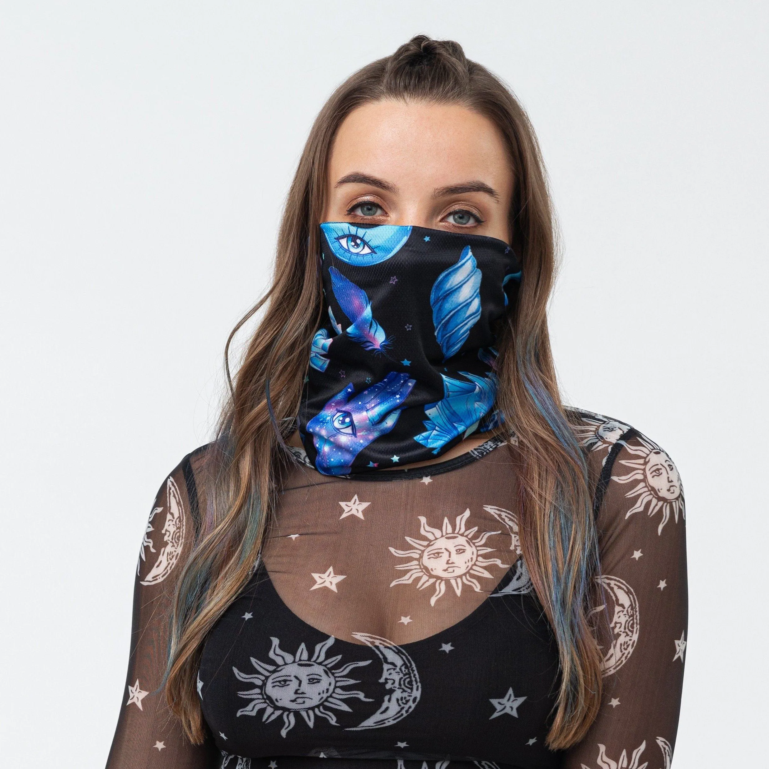 Bandana Face Mask - Blue Moon (Available online only)