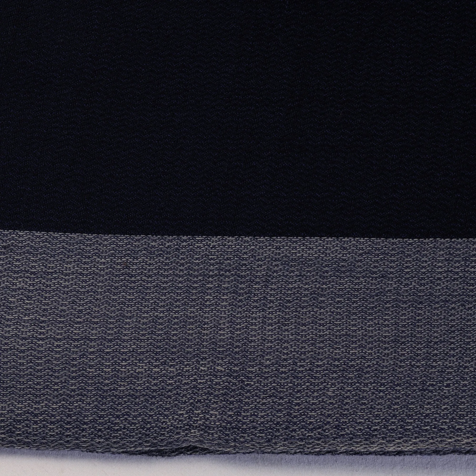 Blue - Kumaun Handwoven Pure Merino Woolen Fabric 08