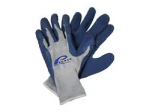 Blue Latex Grip Glove Lg Blue Latex