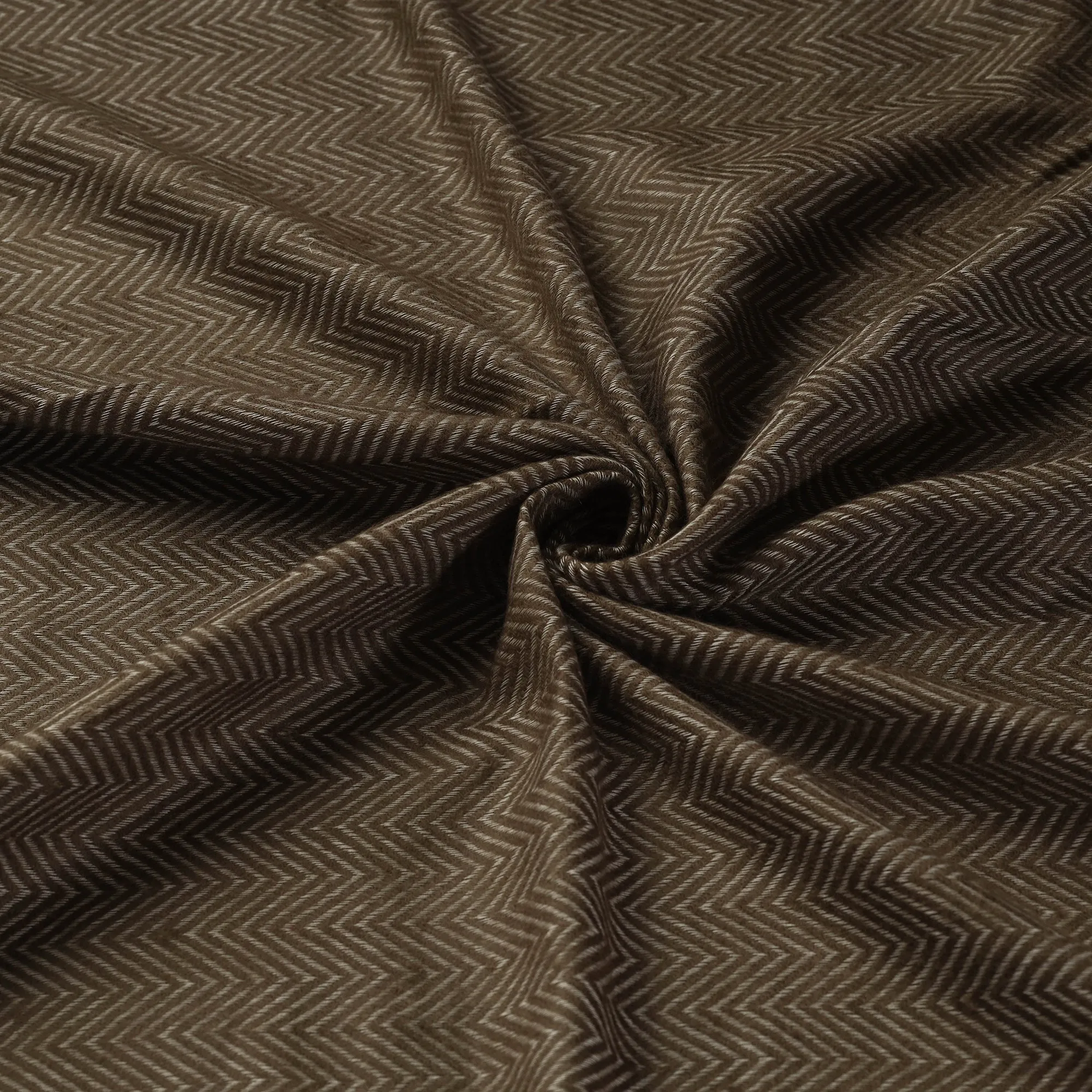 Brown - Acrylic Fine Wool Fabric 31