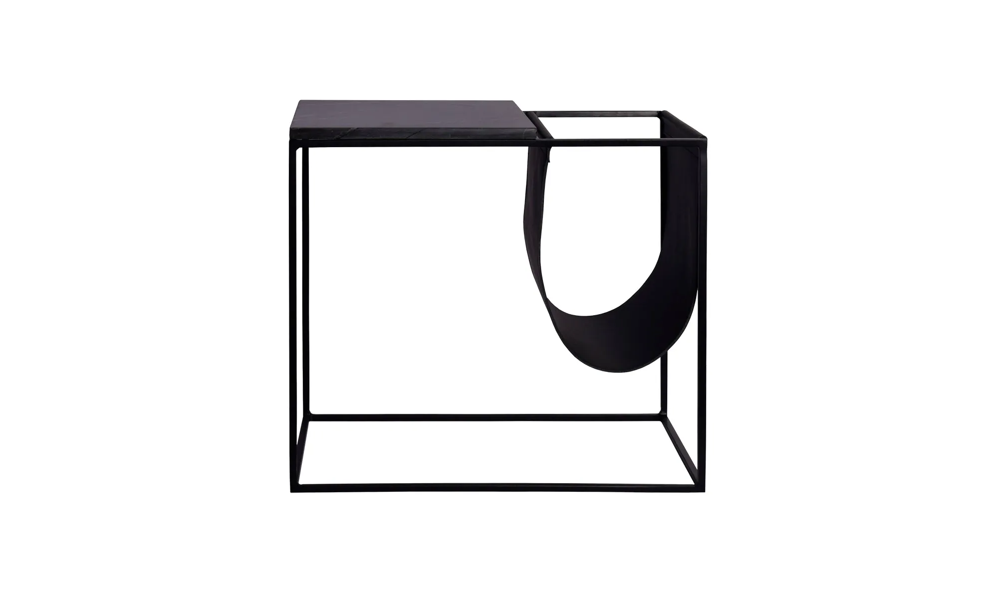 Cave Magazine Rack | Black