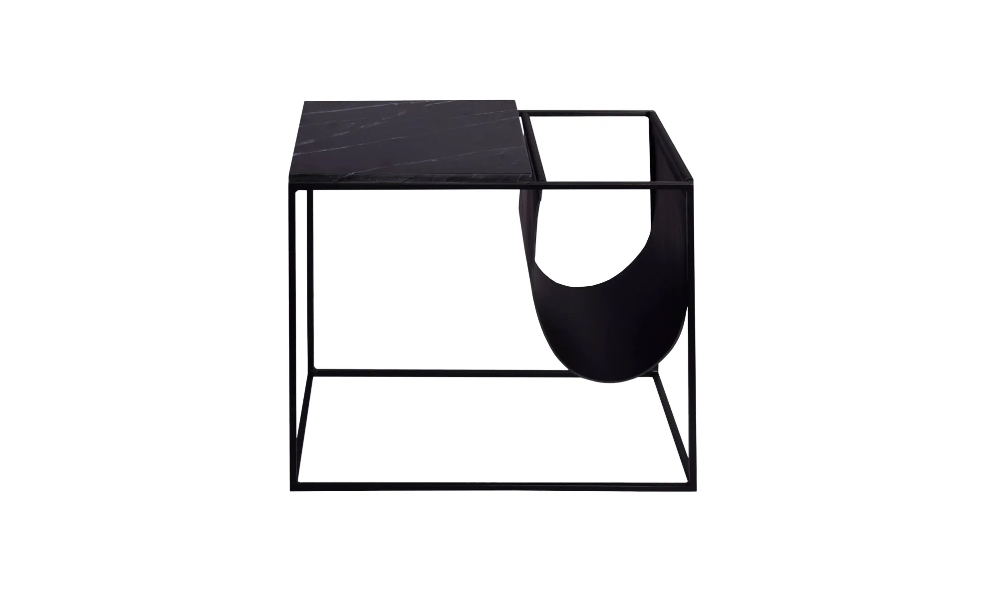 Cave Magazine Rack | Black