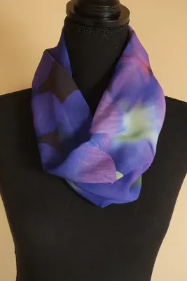 Chiffon Scarf - Violets