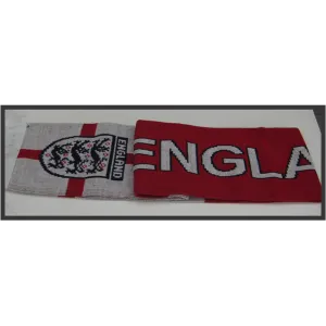 England Double Sided Knitted Scarf