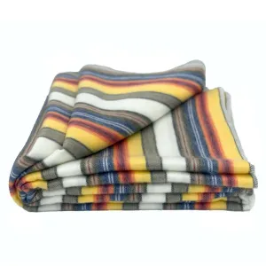 Guayan - Baby Alpaca Wool Throw Blanket / Sofa Cover - Queen 98" x 67" - Multicolor