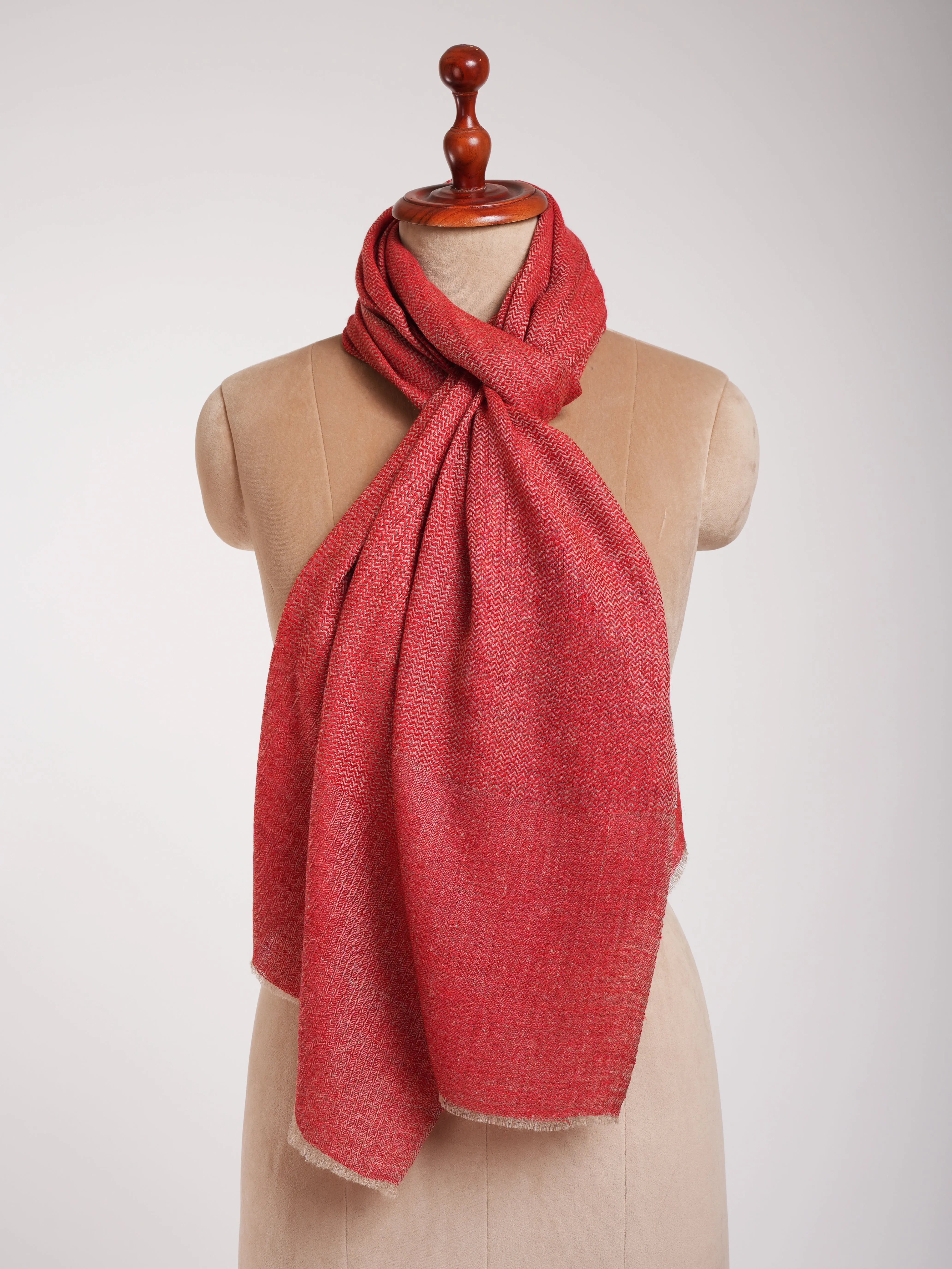 Half Chashme Bulbul Cashmere Scarf Collection