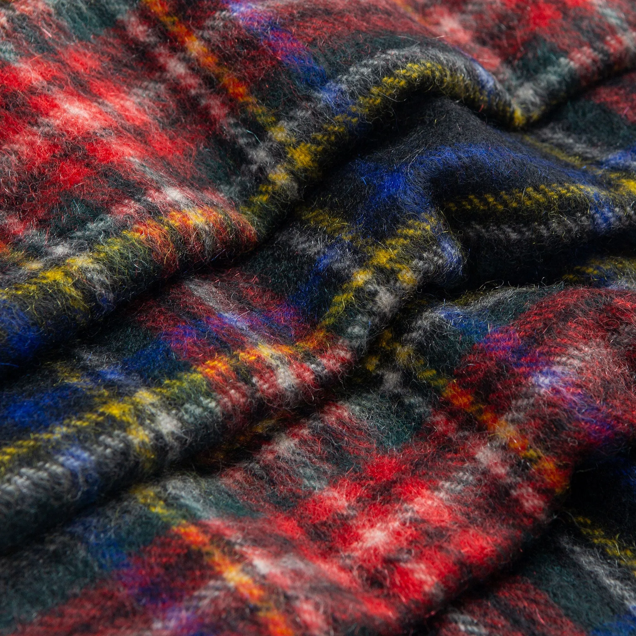 Heritage Tartan Check Cashmere Scarf with Tassels and Gift Box