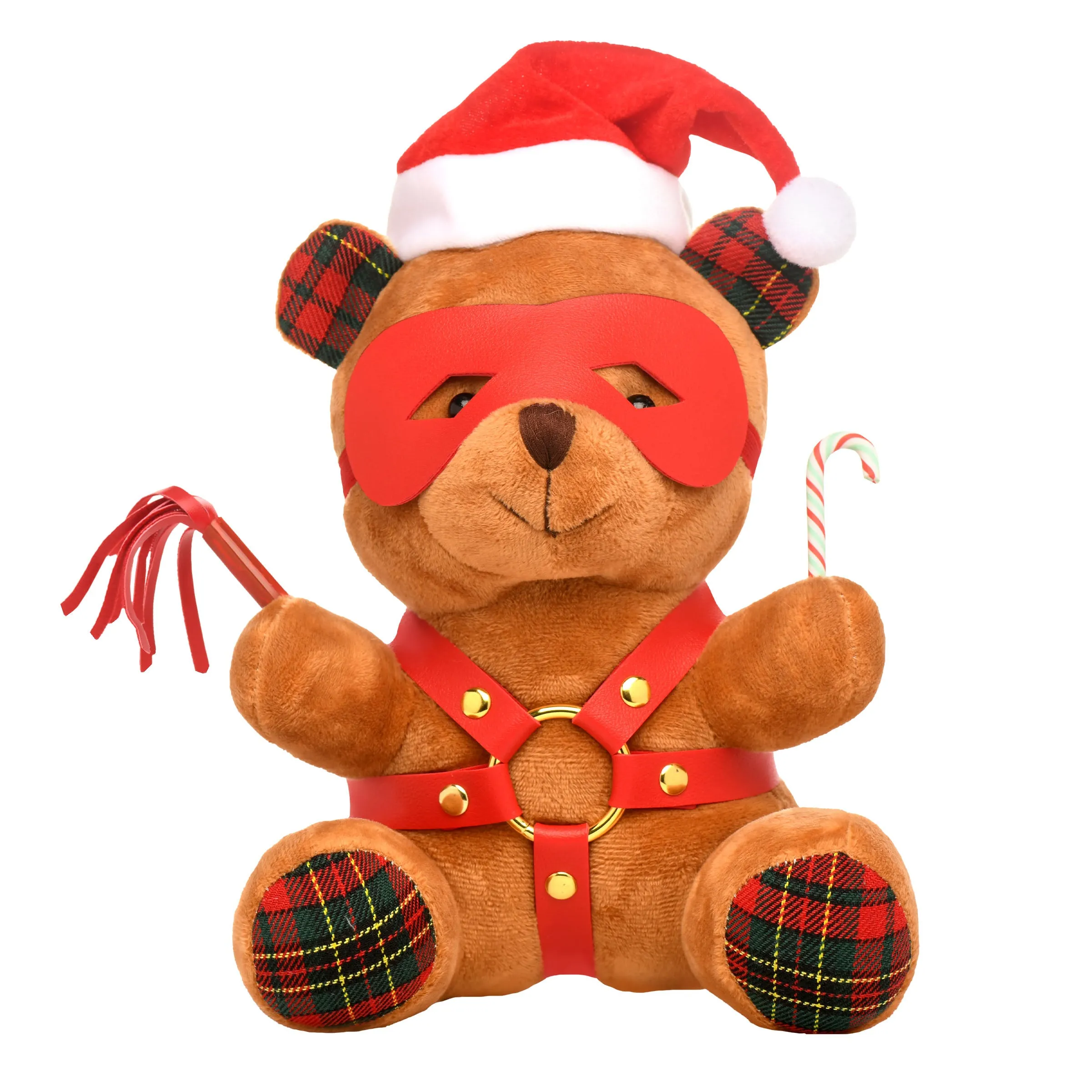 Holiday Bondage Bear - Brown