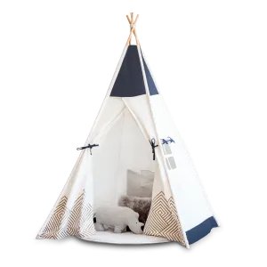 Kids Teepee Tent | Navy Blue