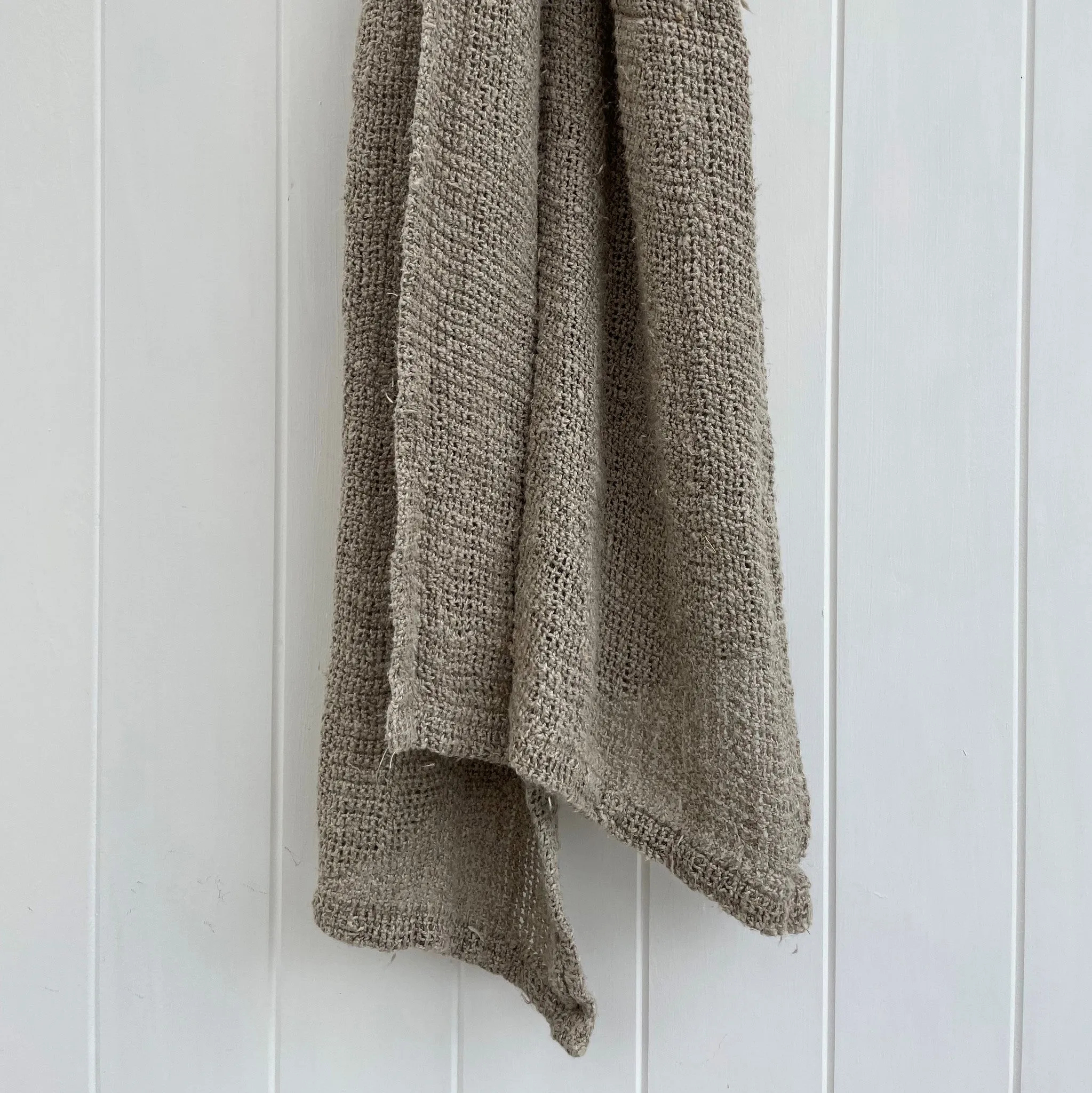 Leno Linen Scarf | Rustic Linen