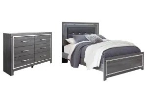 Lodanna Queen Panel Bed with Dresser