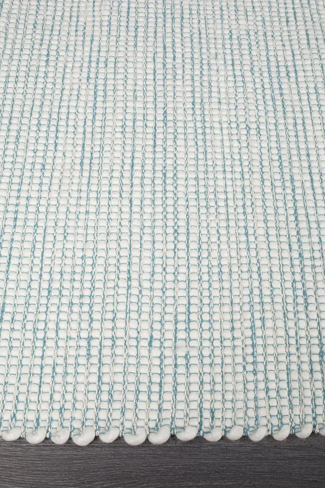 Loft Rug (Turquoise) by Rug Culture