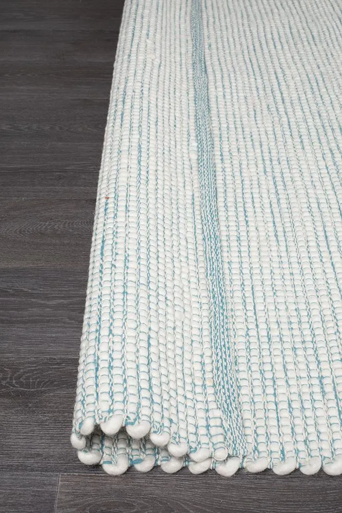 Loft Rug (Turquoise) by Rug Culture