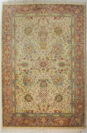 Magnificent Large Handwoven Rug - Liberty & Co - Art Nouveau Style