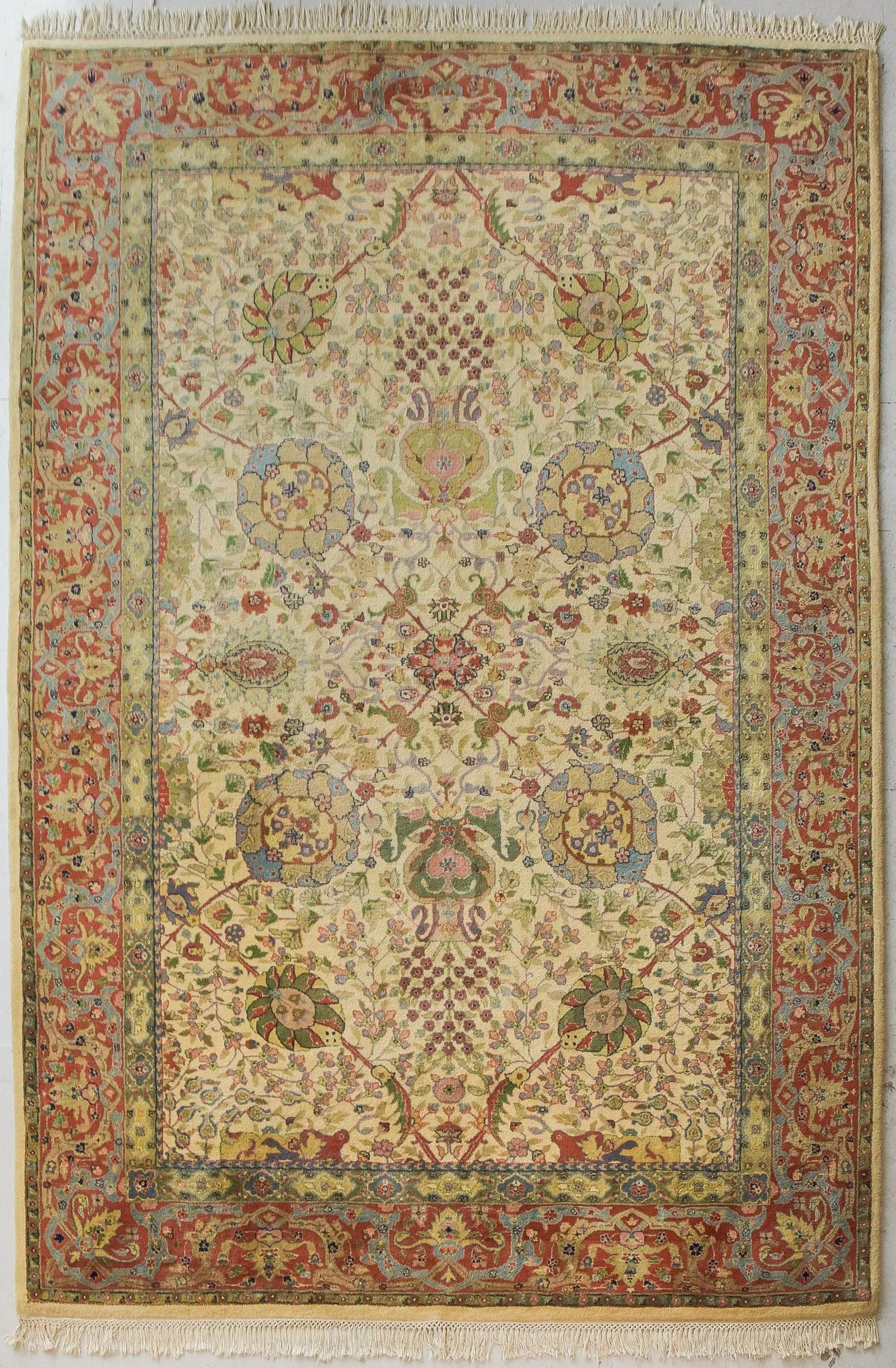 Magnificent Large Handwoven Rug - Liberty & Co - Art Nouveau Style