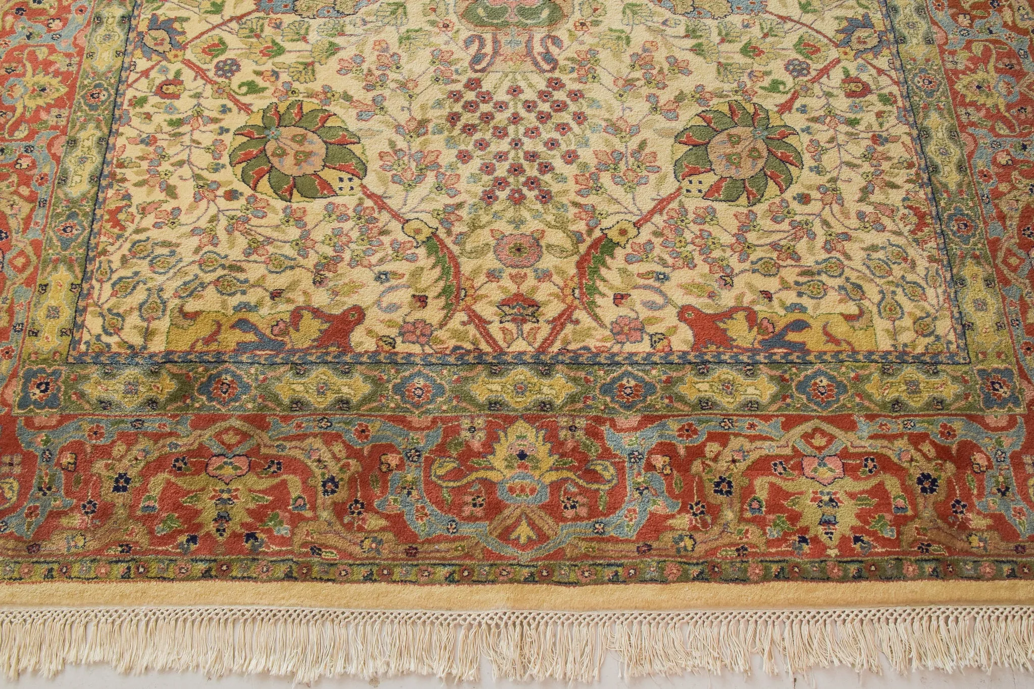 Magnificent Large Handwoven Rug - Liberty & Co - Art Nouveau Style