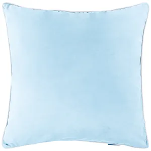 Mirage Haven Rina Premium Velvet Sky Blue 60x60cm Cushion Cover