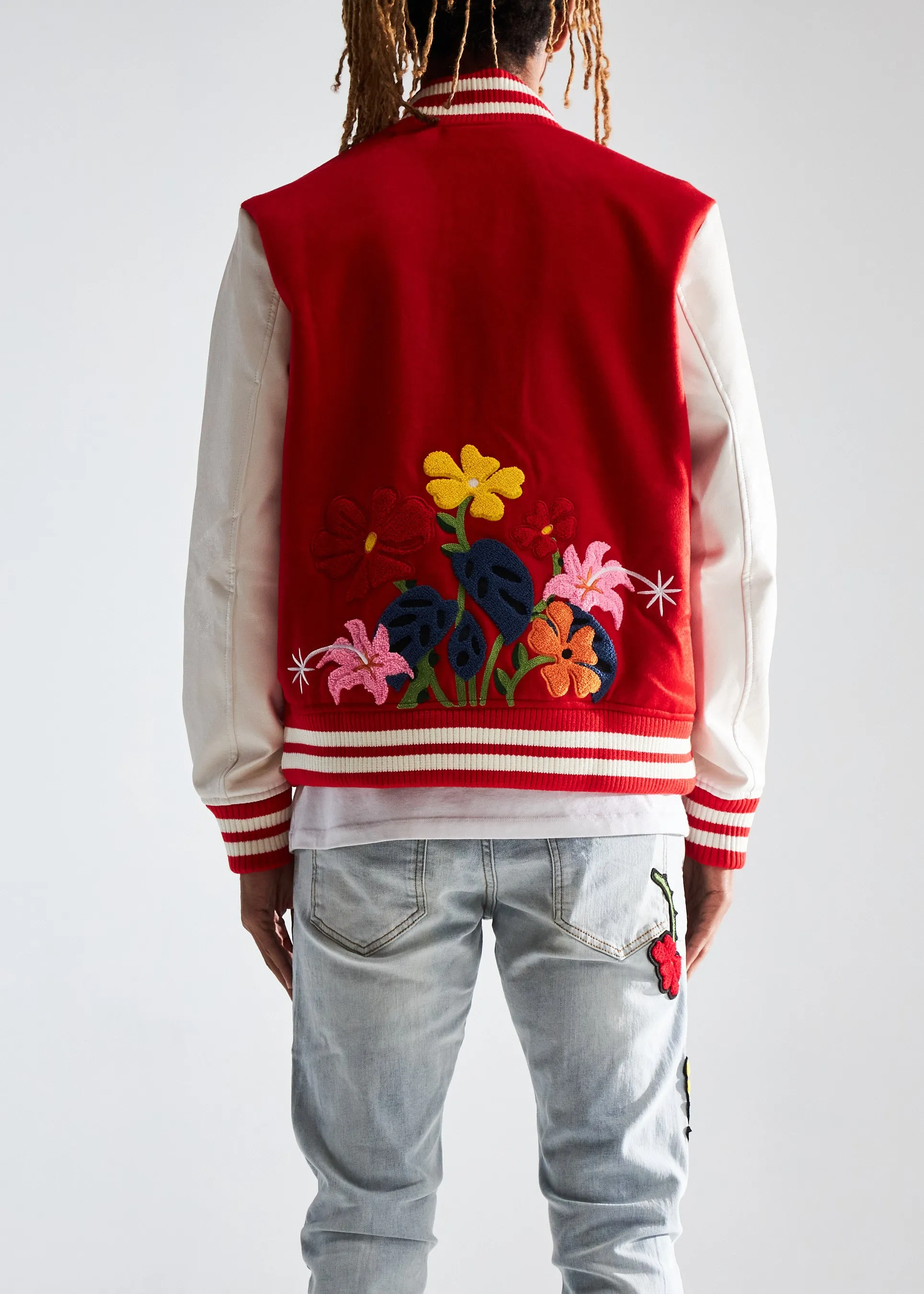 Nille Varsity Jacket (Red)