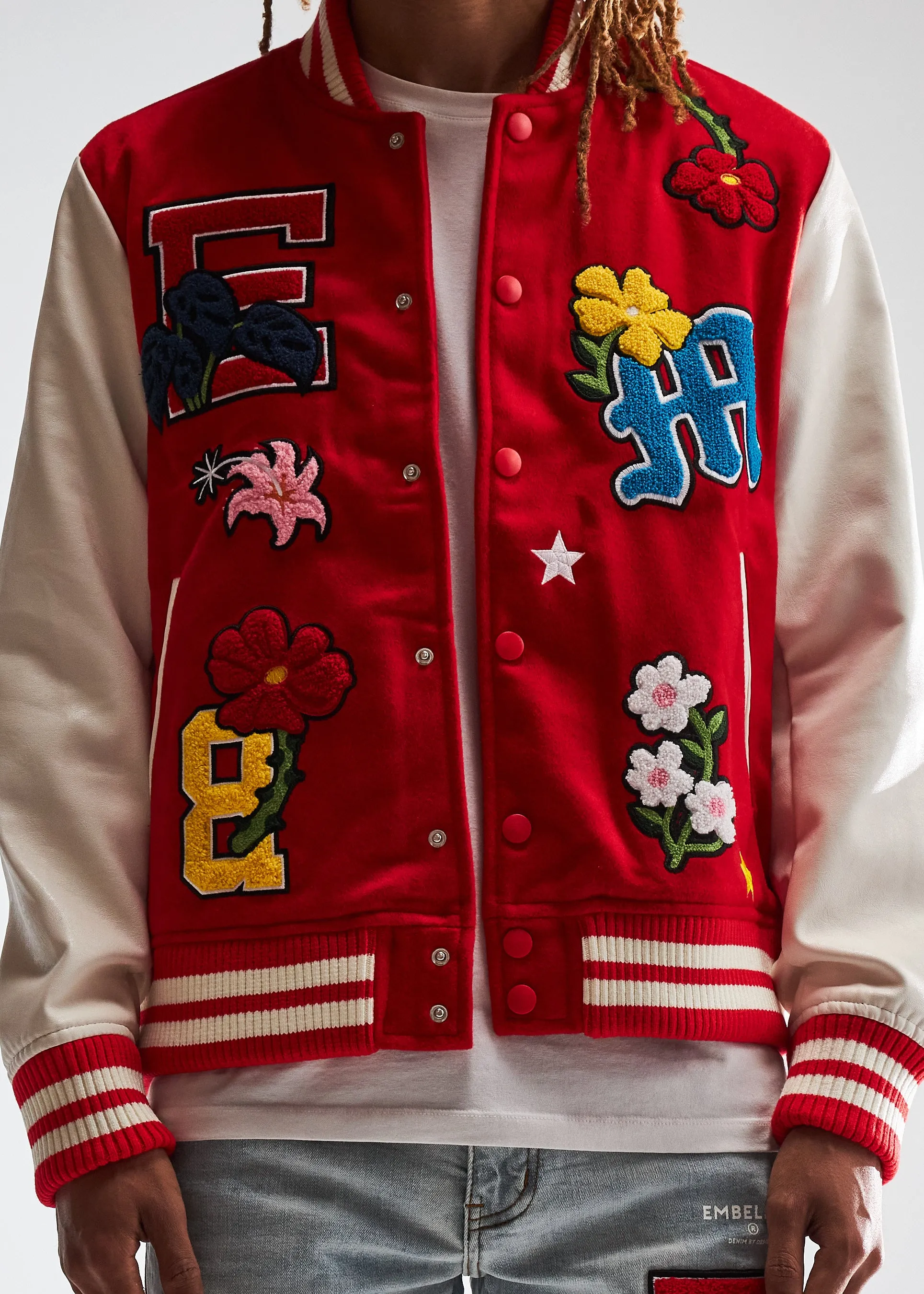 Nille Varsity Jacket (Red)