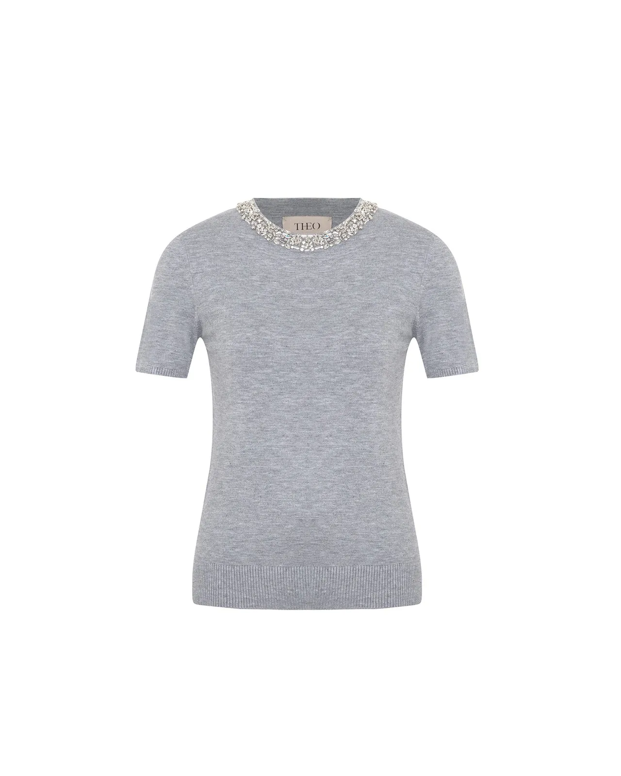 Nomia Embellished Knit Tee