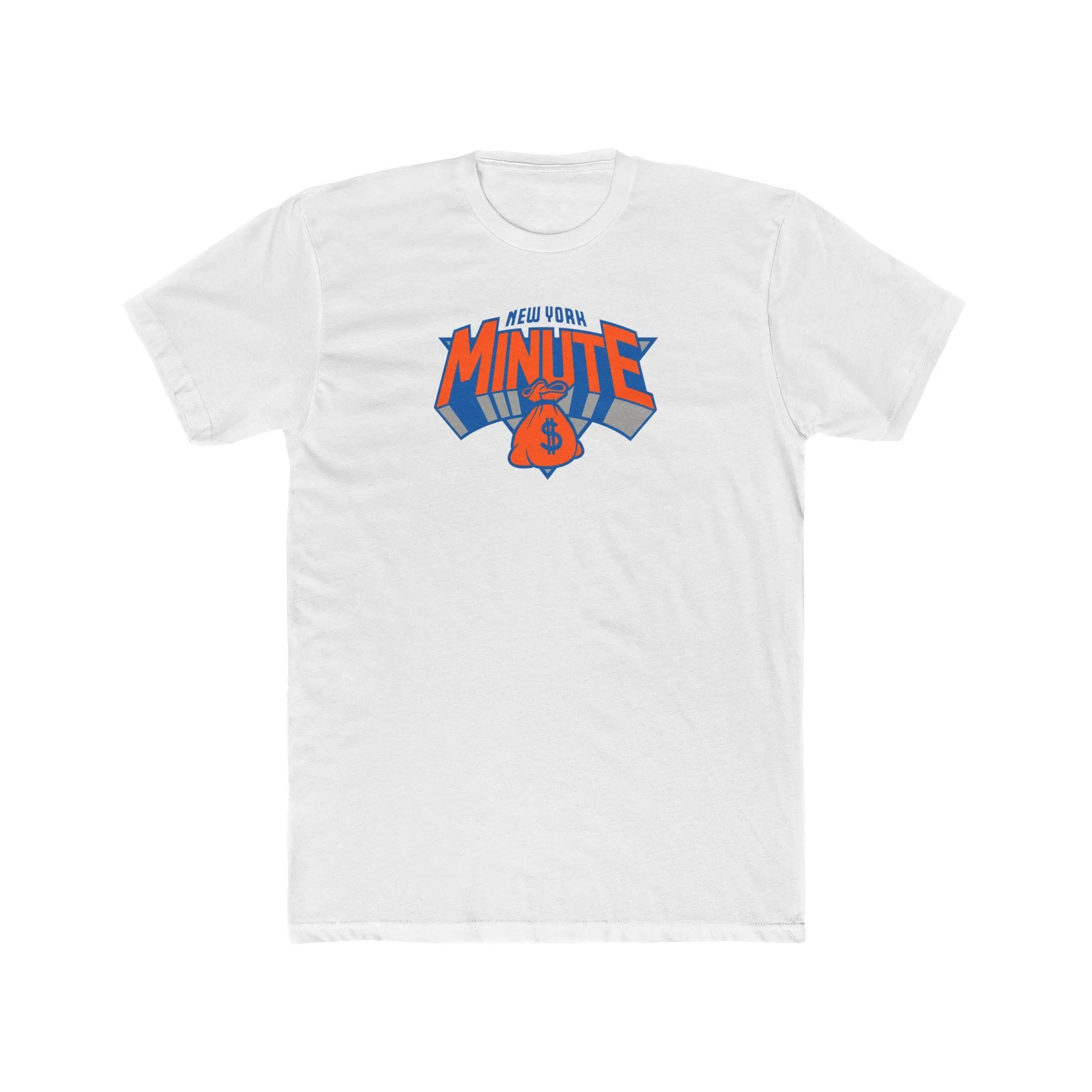 NY MINUTE MONEY BAG Unisex Cotton Crew Tee