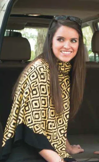 Papillon Bamboo Black/Gold Ikat Scarf-Shawl-Cardigan 3 in 1