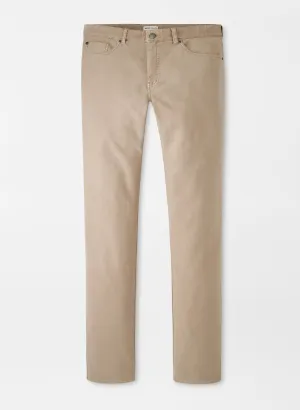 Peter Millar Coastline Five-Pocket Pant-Khaki