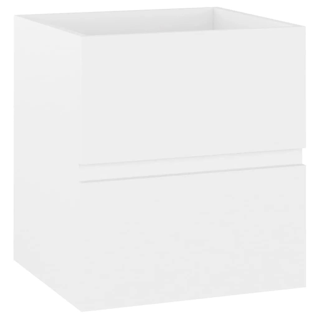 Sink Cabinet White 41x38.5x45 cm Engineered Wood