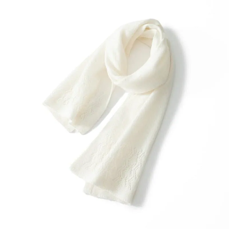 Soft Cashmere Knitted Scarves - Ultimate Luxury and Style | 100% Cashmere Scarves