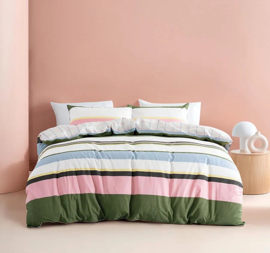 Solana Quilt Cover Set Range Multi