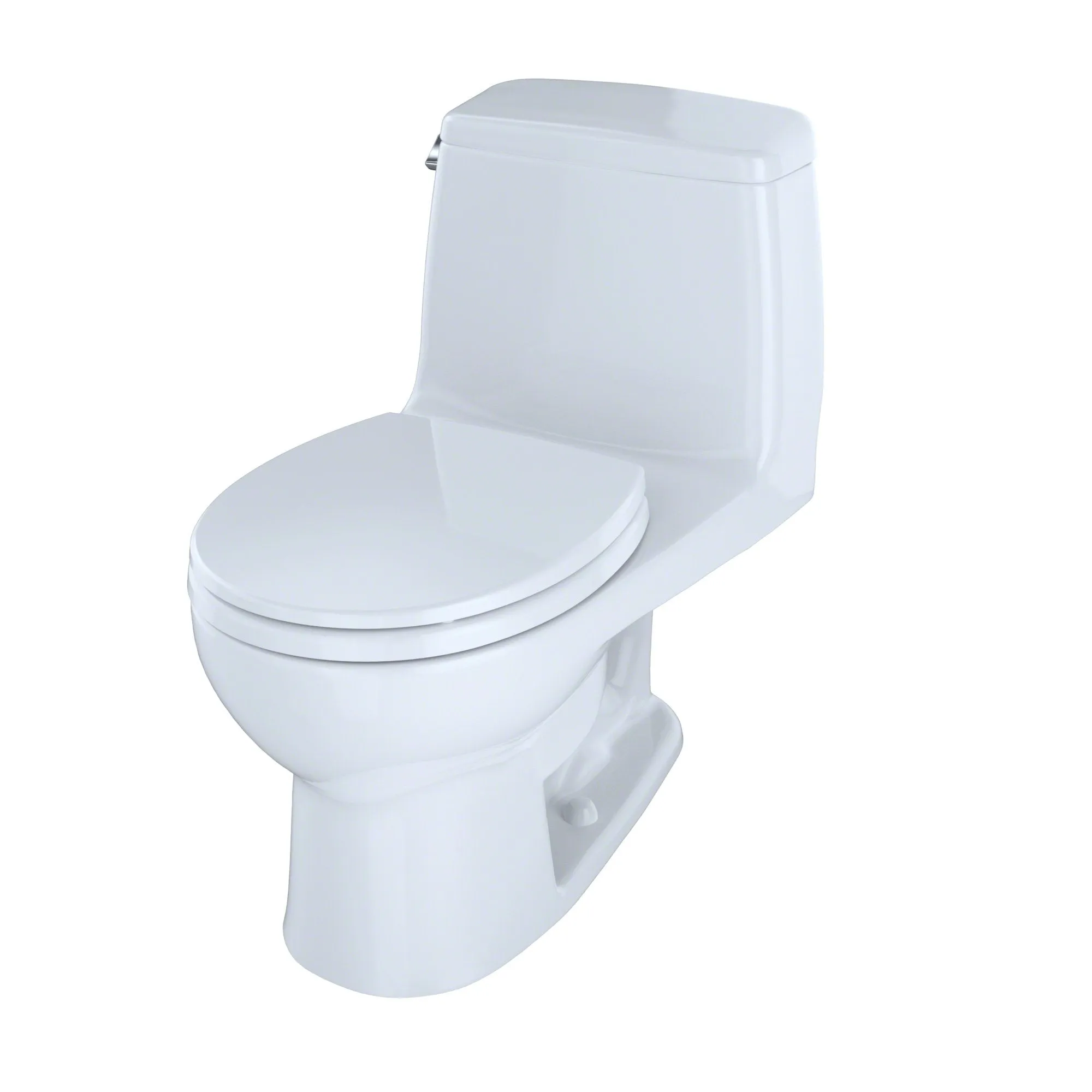 TOTO MS853113S#01 UltraMax One-Piece Round Bowl 1.6 GPF Toilet, Cotton White