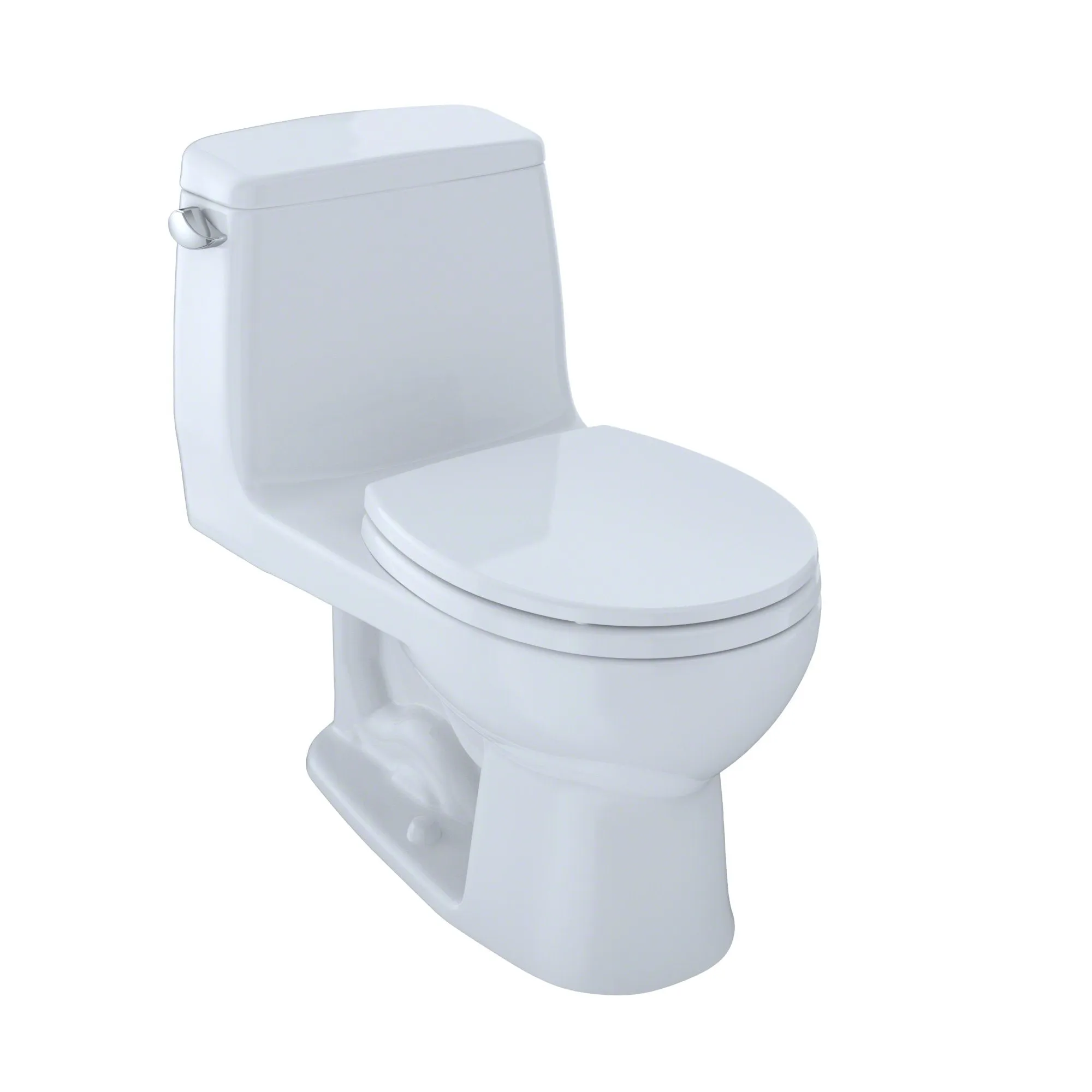 TOTO MS853113S#01 UltraMax One-Piece Round Bowl 1.6 GPF Toilet, Cotton White