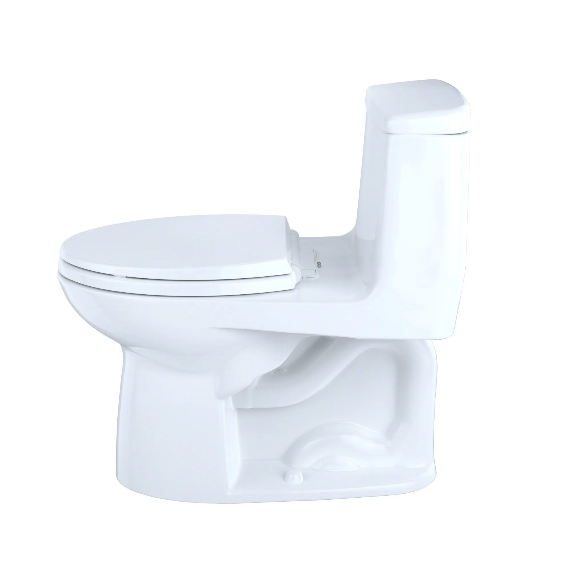 TOTO MS854114S#11 UltraMax One-Piece Elongated 1.6 GPF Toilet, Colonial White