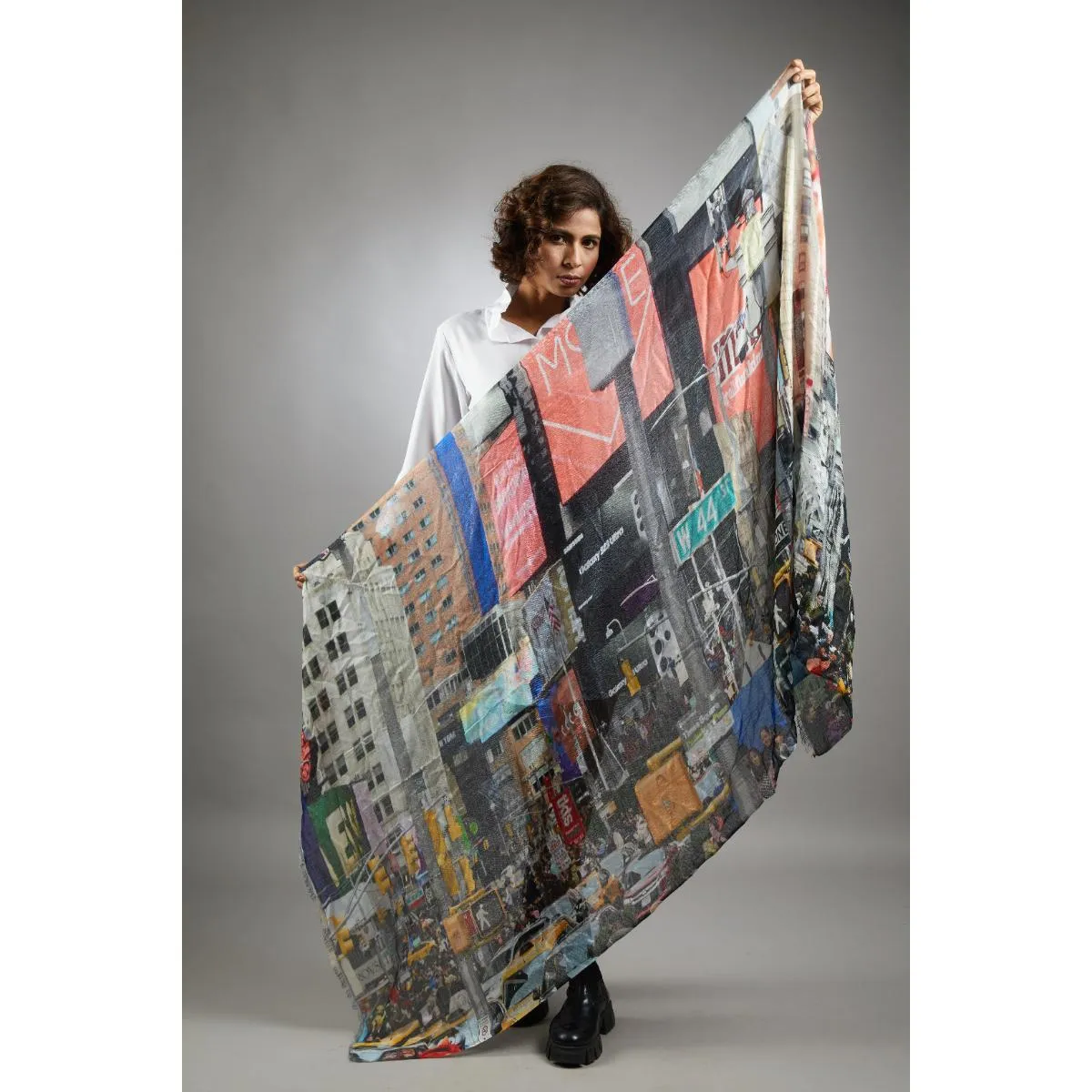 Urban Mosaic, NYC Luxe Scarf