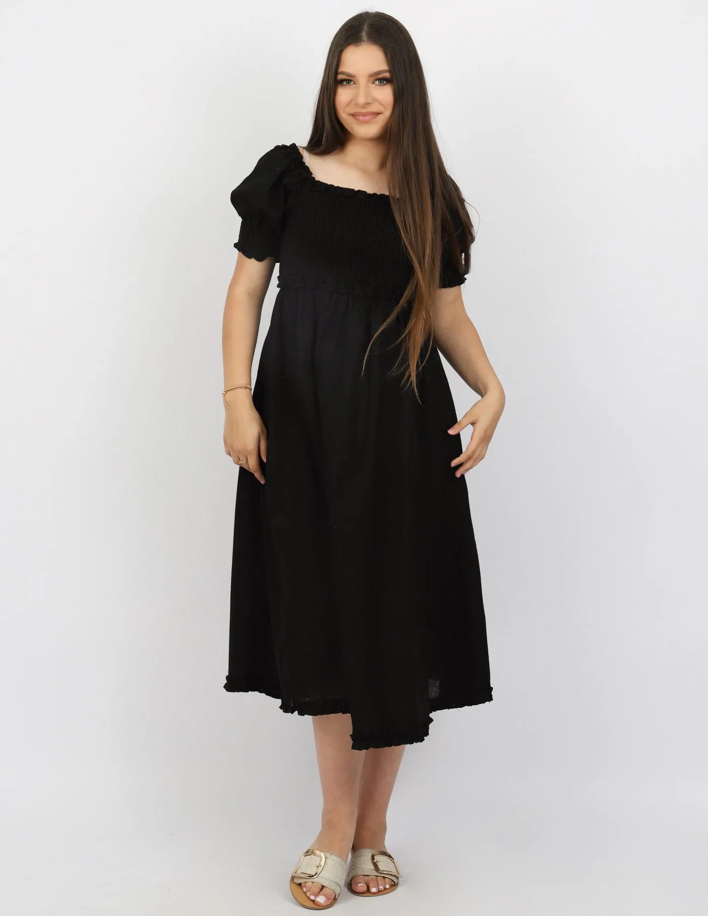 Velora Off Shoulder Dress