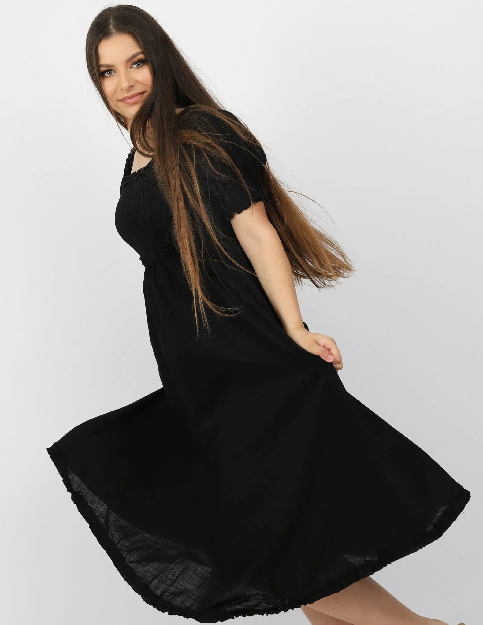 Velora Off Shoulder Dress