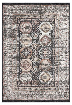 Vintage Bokhara Tribal Geometric Rug